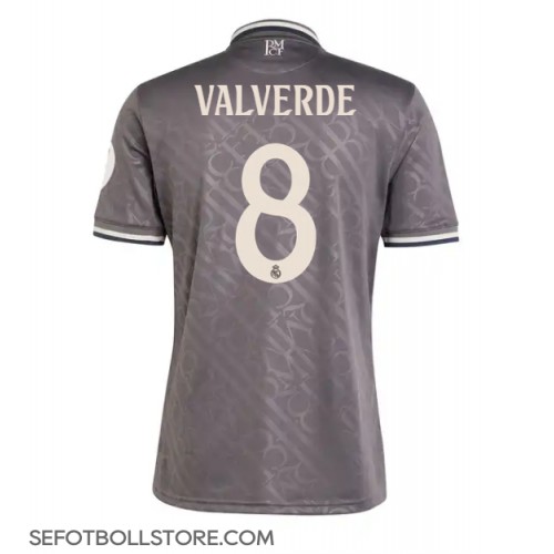 Real Madrid Federico Valverde #8 Replika Tredje Tröja 2024-25 Kortärmad